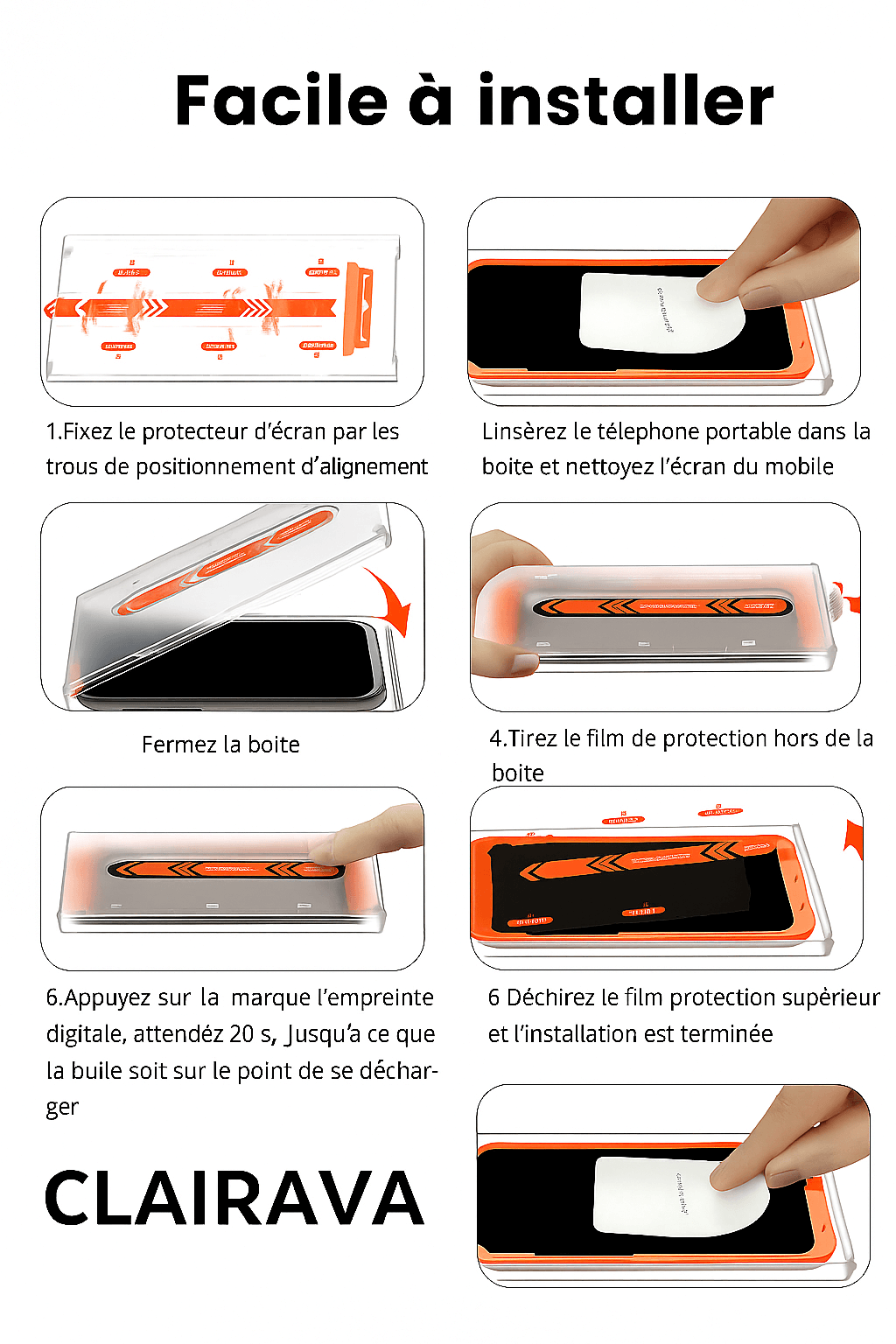 Guide installation 6 étapes